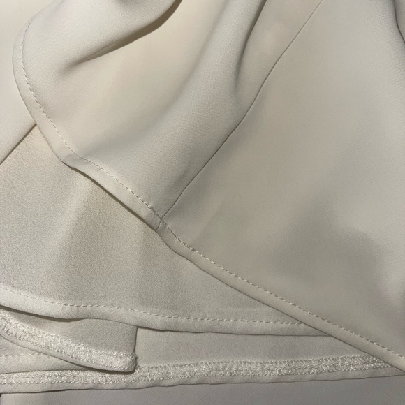 Abercrombie Tie Strap Slip Mini Dress in Ivory - Picture 6 of 6